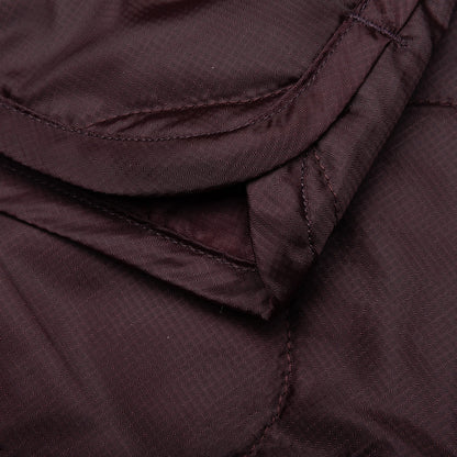 Pleaded Padded Shorts Auburn