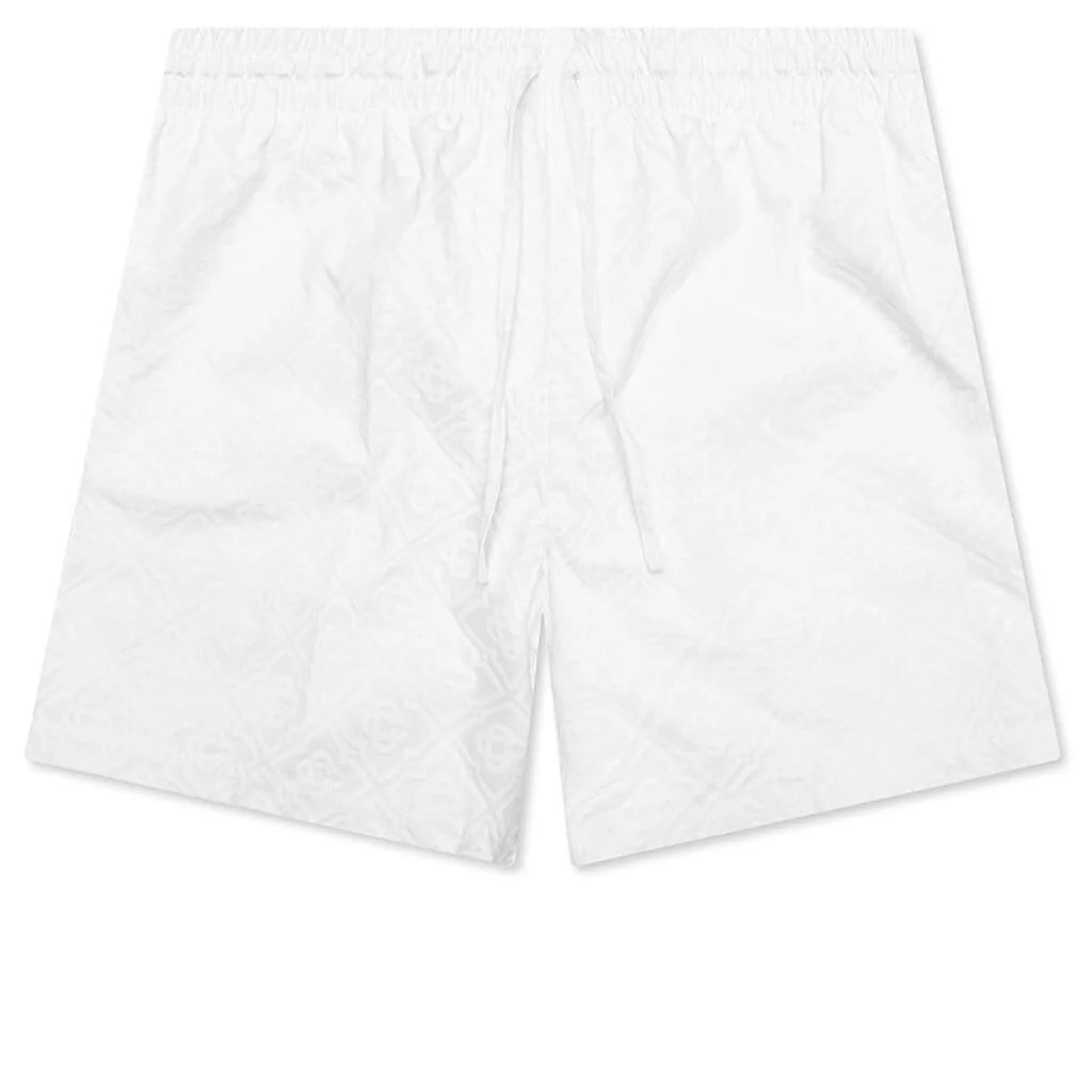 Drawstring Shorts White