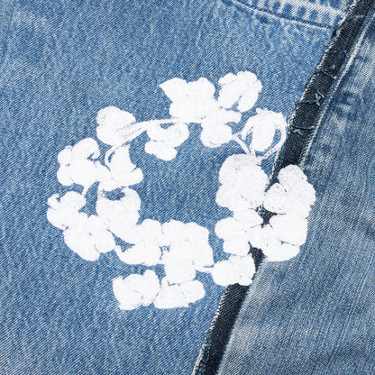 Readymade x Denim Tears CTN Wreath Track Jacket Blue