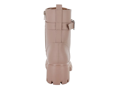 Botines Combat Lady Paulina Color Maquillaje para Mujer