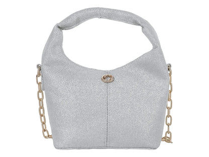 Bolso Ferretina Picke Plata para Mujer
