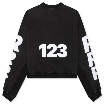 USO 123 CVA Crewneck Mechanic Black