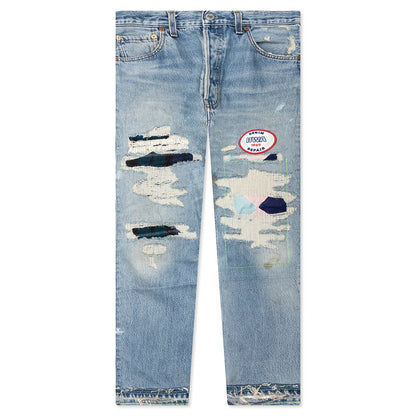 Denim Repair Pants Indigo