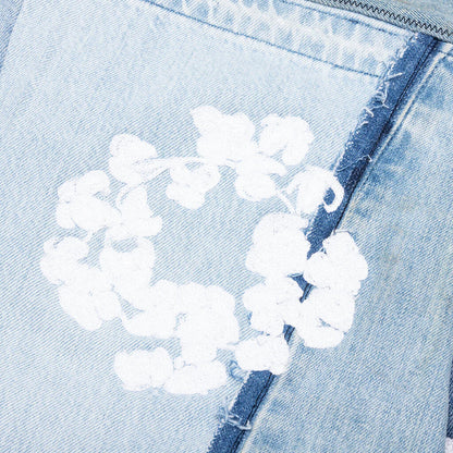Readymade x Denim Tears CTN Wreath Track Jacket Blue