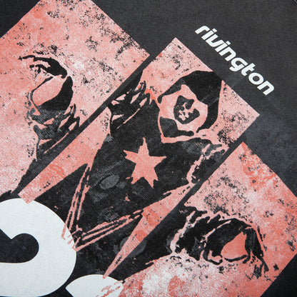 Left Out Enemy L S Tee Vintage Black