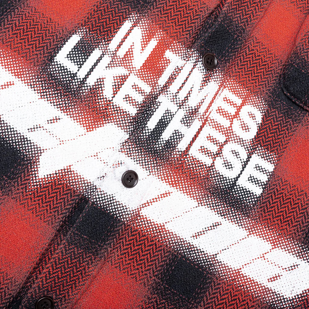 In Times Like These Abraxas Red Plaid