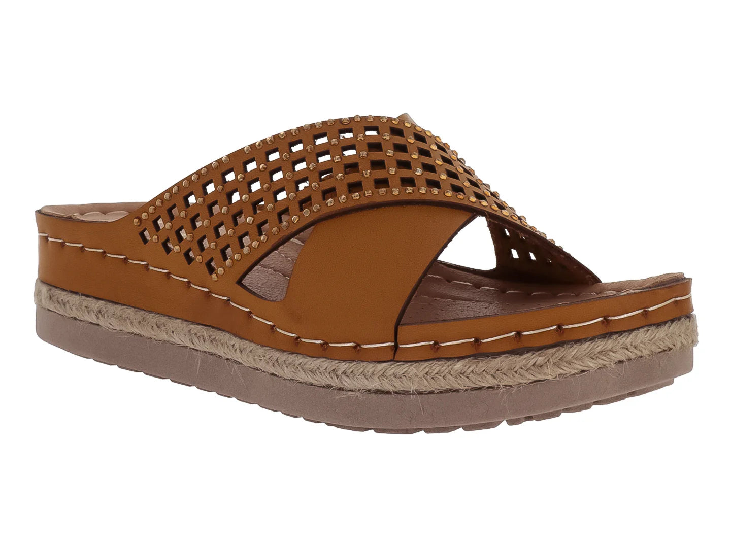 Sandalias FLEXMAS Color Avellana para Mujer