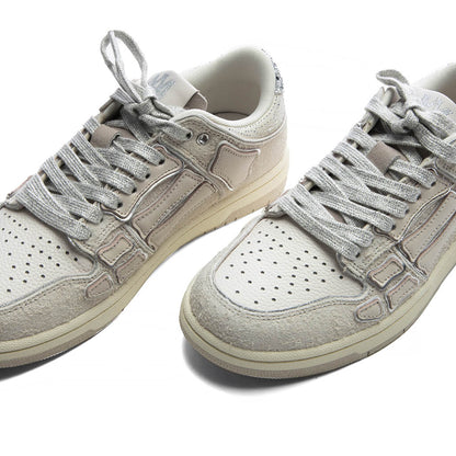 Womens Glitter Skel Top Low Alabaster