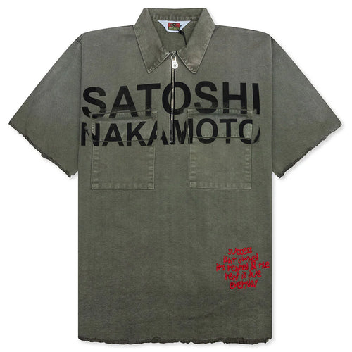 Success Isnt Owned Mechanic Shirt Olive