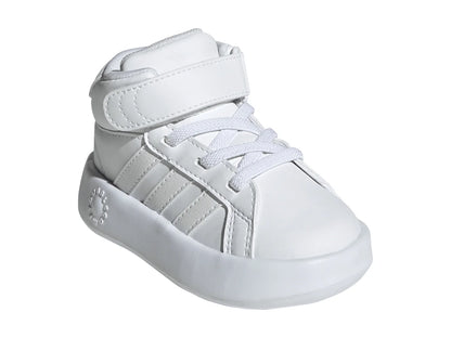 Tenis Adidas Grand Court Mid Blanco para Niño