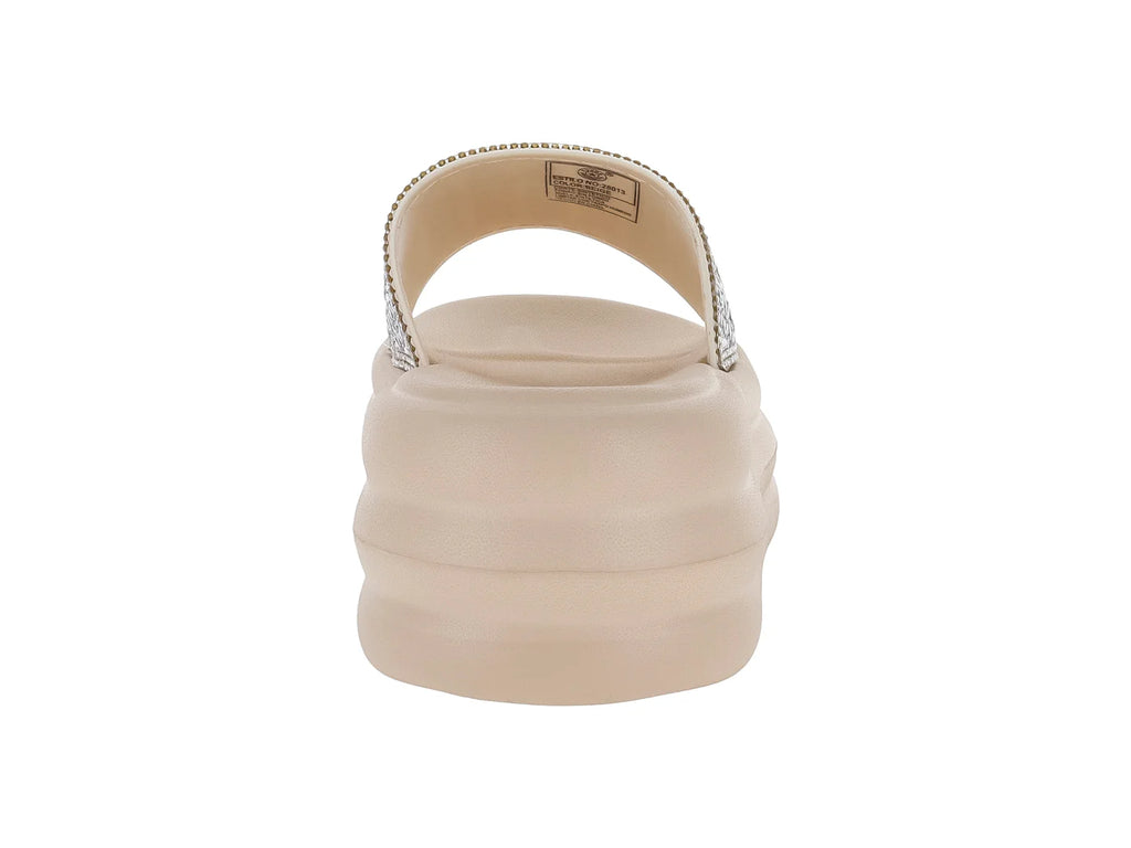 Sandalias Furor con Plataforma Beige para Mujer
