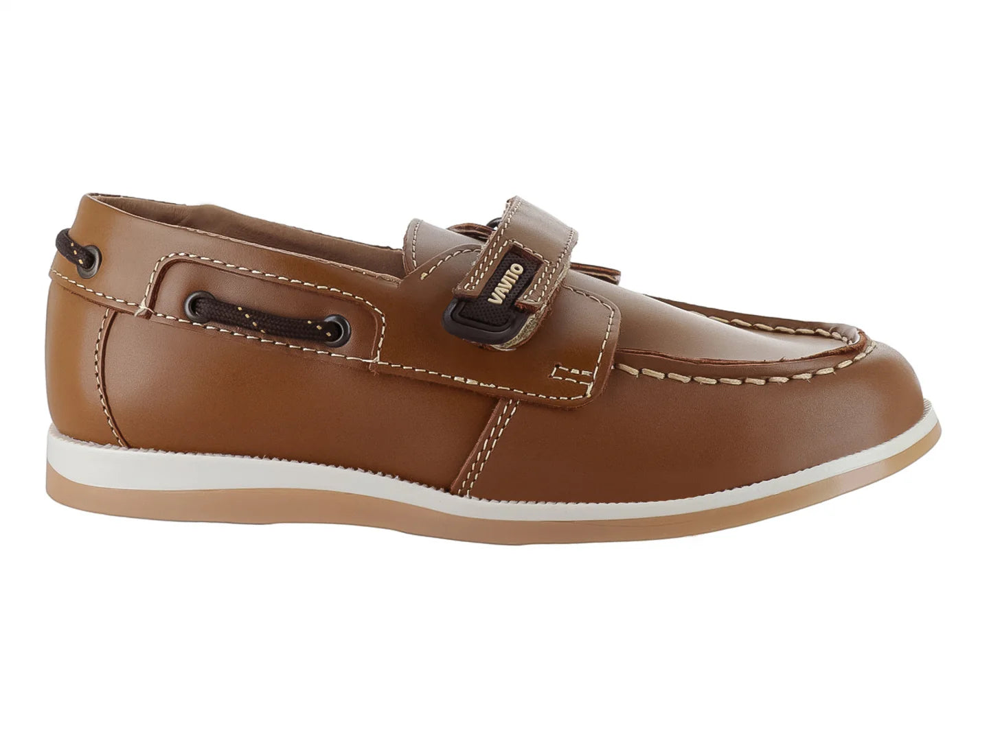 Zapatos Mocasines VAVITO Camel para Niño
