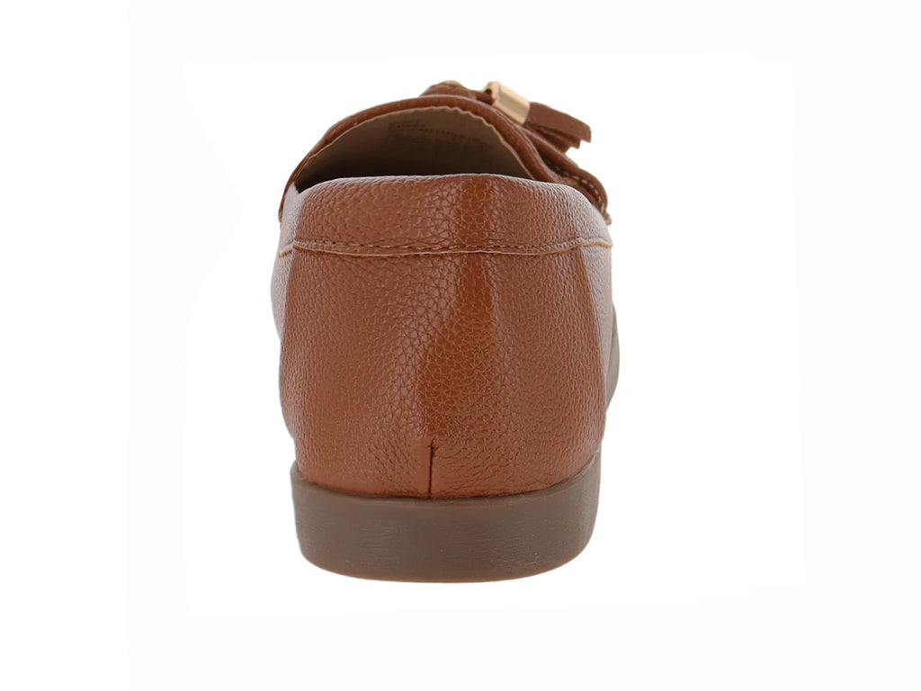 Zapatos Mocasín Driver Roze Color Camel para Mujer