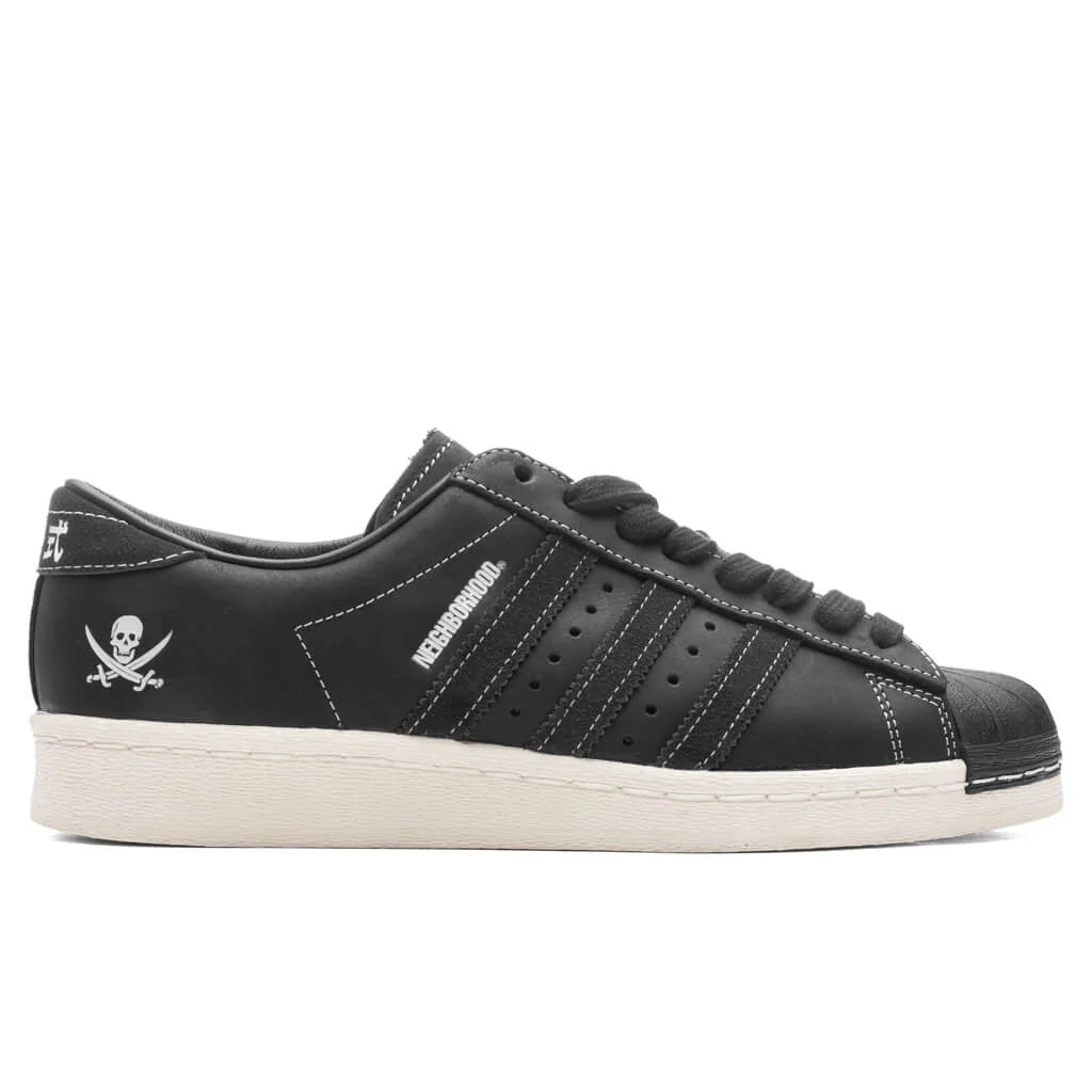 Adidas x Neighborhood Superstar Core Black Core Black Cloud White