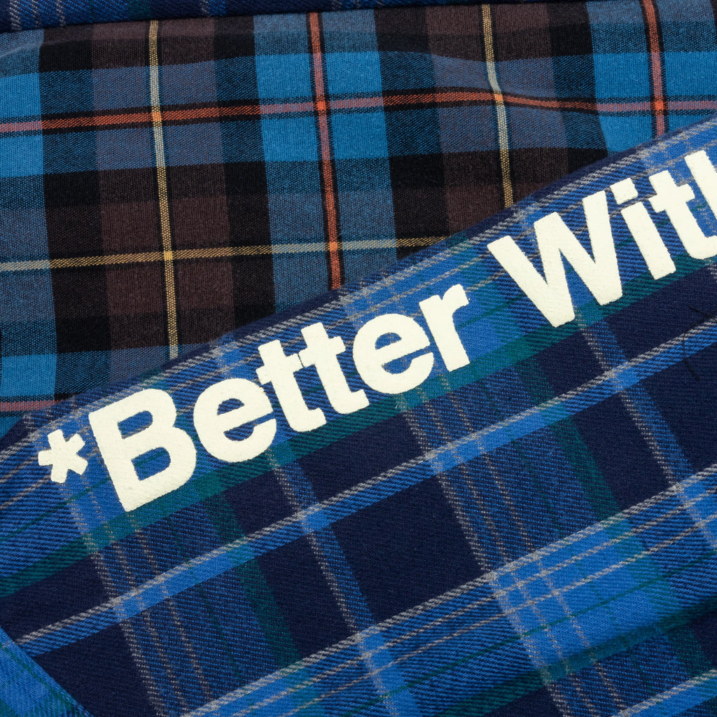 Re Tartan Flannel Shirt Multi