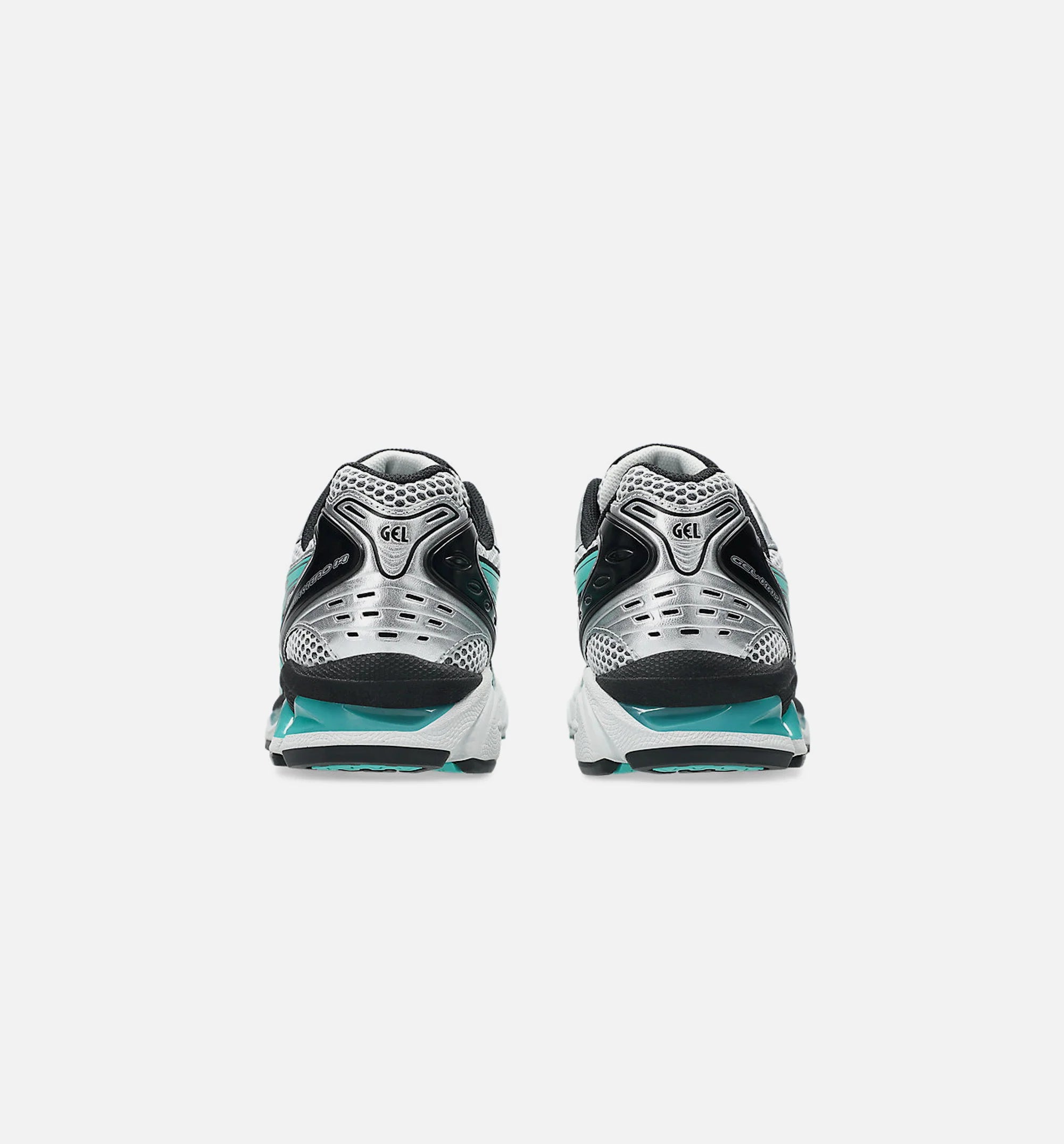 Gel Kayano 14 Mens Lifestyle Shoe Aqua Blue Metallic Silver