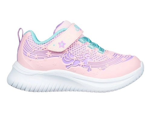 Tenis Skechers Jumpsters Rosa y Lavanda para Niña