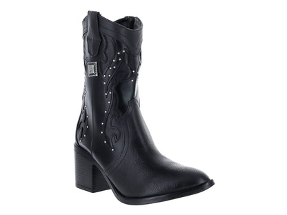 Botas Luna Rosa Negro para Mujer