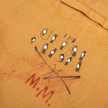 Montauk S S Bowling Shirt Yellow