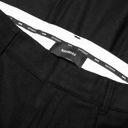 Suiting Pleated Trousers Black
