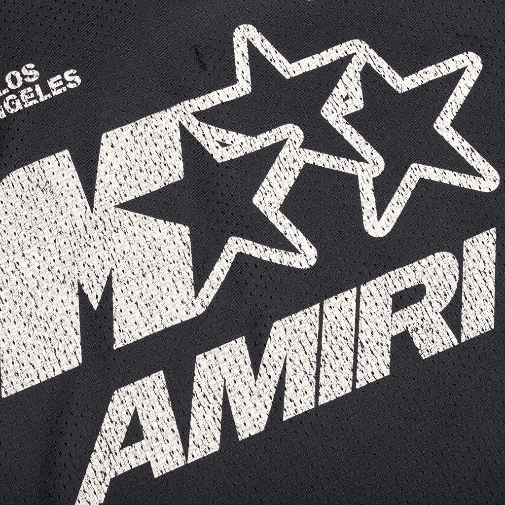 MA Star Mesh Hoodie Black