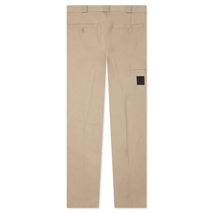 Pleated Extra Large Chino Beige