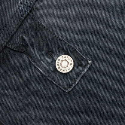 Satoshi 9 To 5 Work Jacket Washed Black