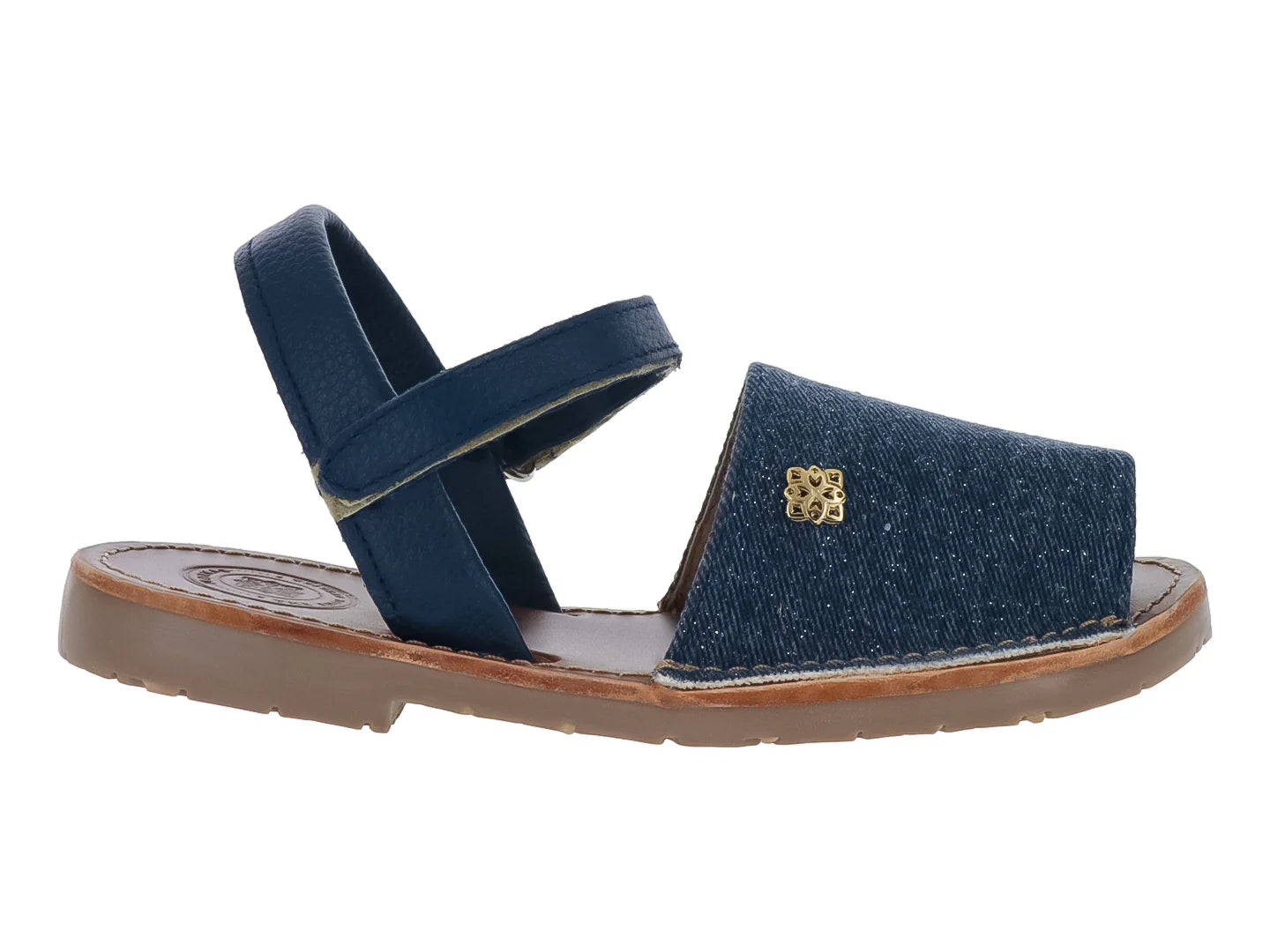 Sandalias Morkas Denim Brillos para Niña