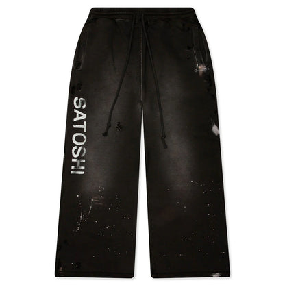 Luke Fleece Sweatpants Black