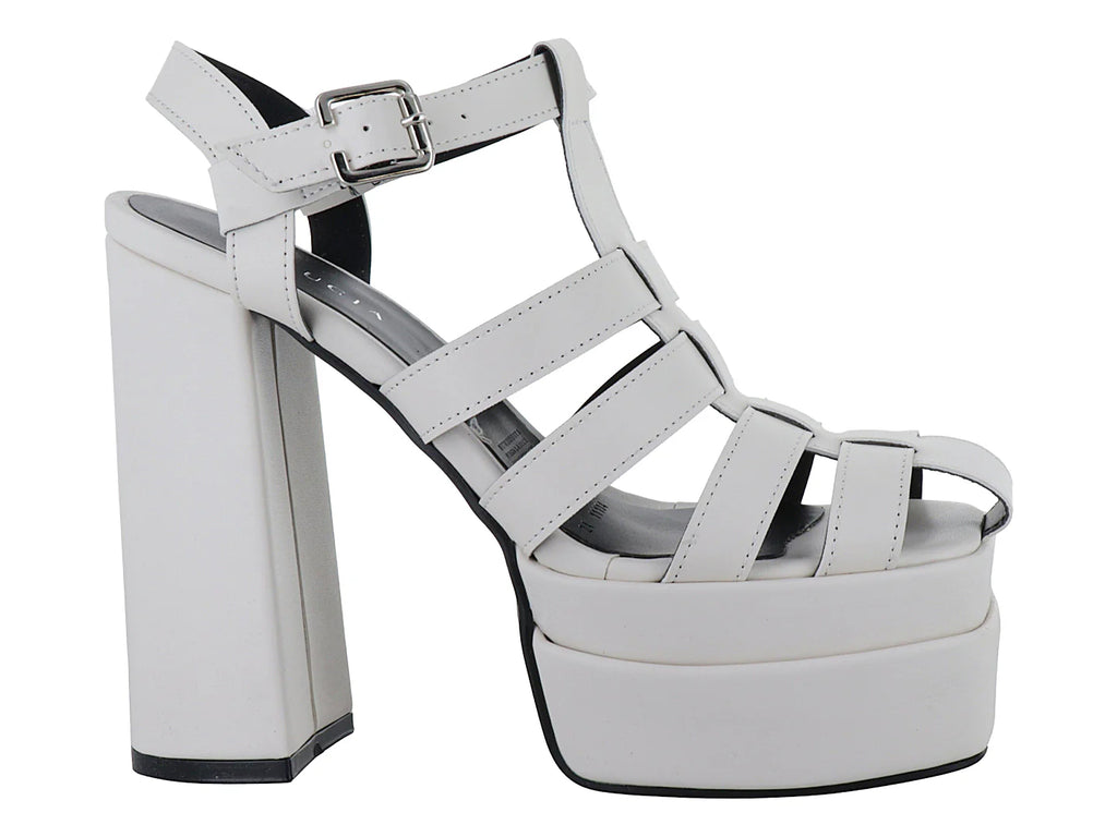 Sandalias de Plataforma Perugia Latte para Mujer