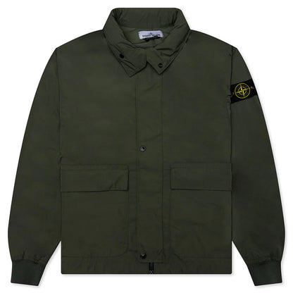 Micro Twill Hooded Jacket Musk