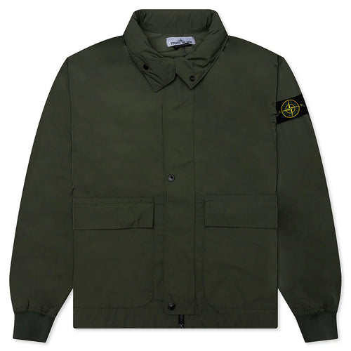 Micro Twill Hooded Jacket Musk