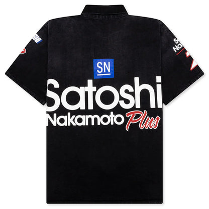 Satoshi Mechanic Half Zip Vintage Black