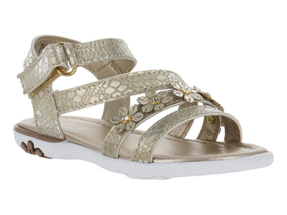 Sandalias Ensueño Florencia Oro Inglés para Niña