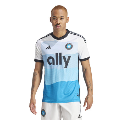 adidas Mens Charlotte Home Authentic Jersey 24