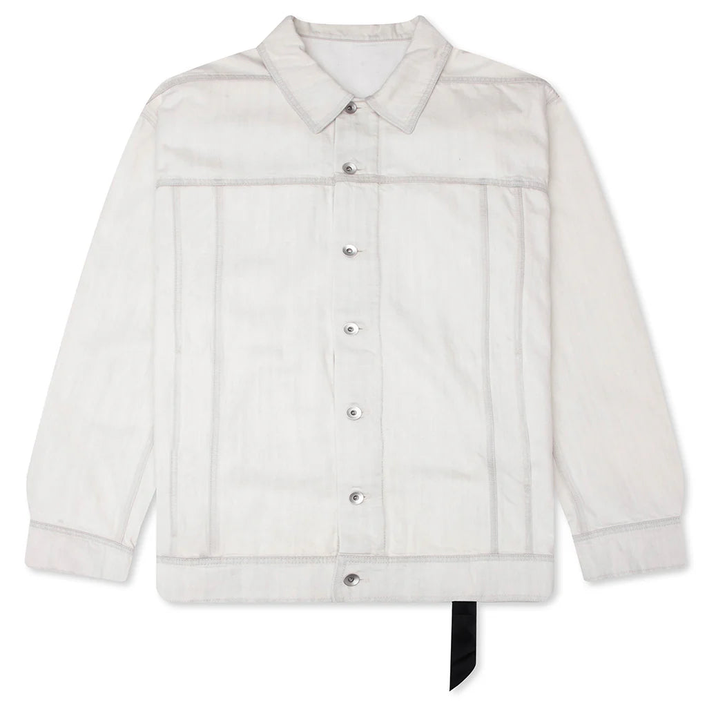 Jumbo Worker Denim Jacket Milk Wash