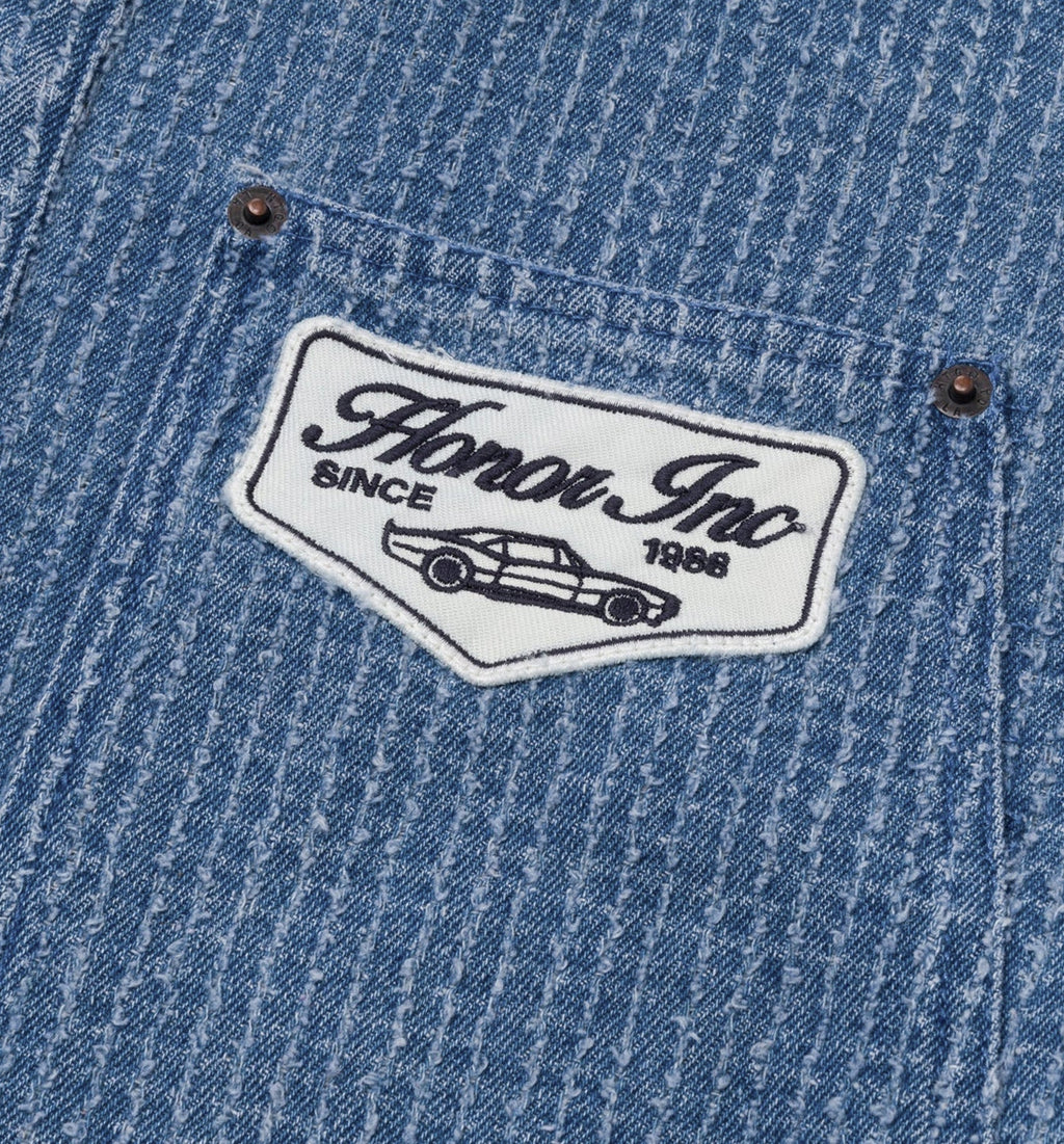 Spring Inc Cover Mens Long Sleeve Shirt Indigo