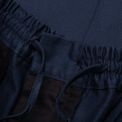 Cropped Drawstring Trousers Ink