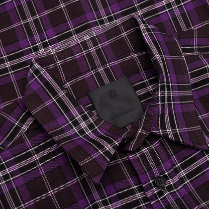 Lumberjack Shirt Dark Purple