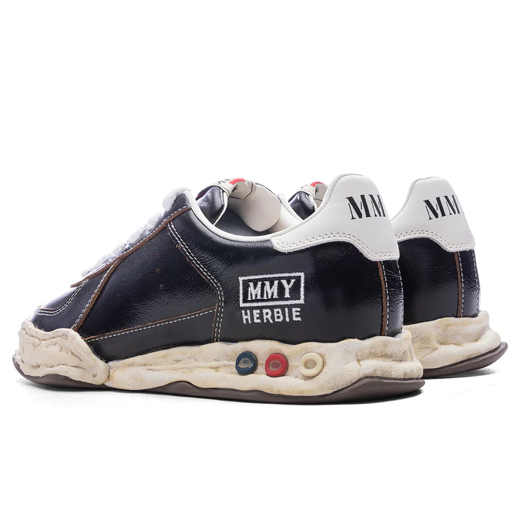 Herbie Low OG Sole Wrinkled Leather Black