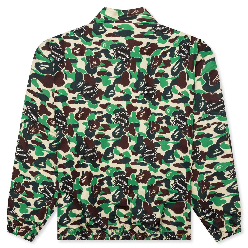 Saint Michael x A Bathing Ape St Ape Track Jacket Camo