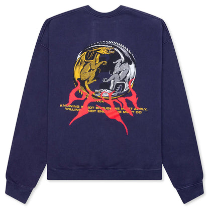 Feature x D R G N Stability Crew Deep Purple