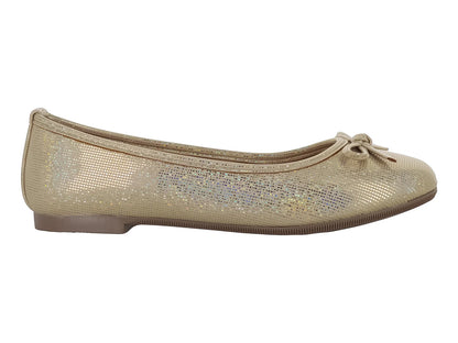 Zapatos Planos Tropicana Oro para Niña