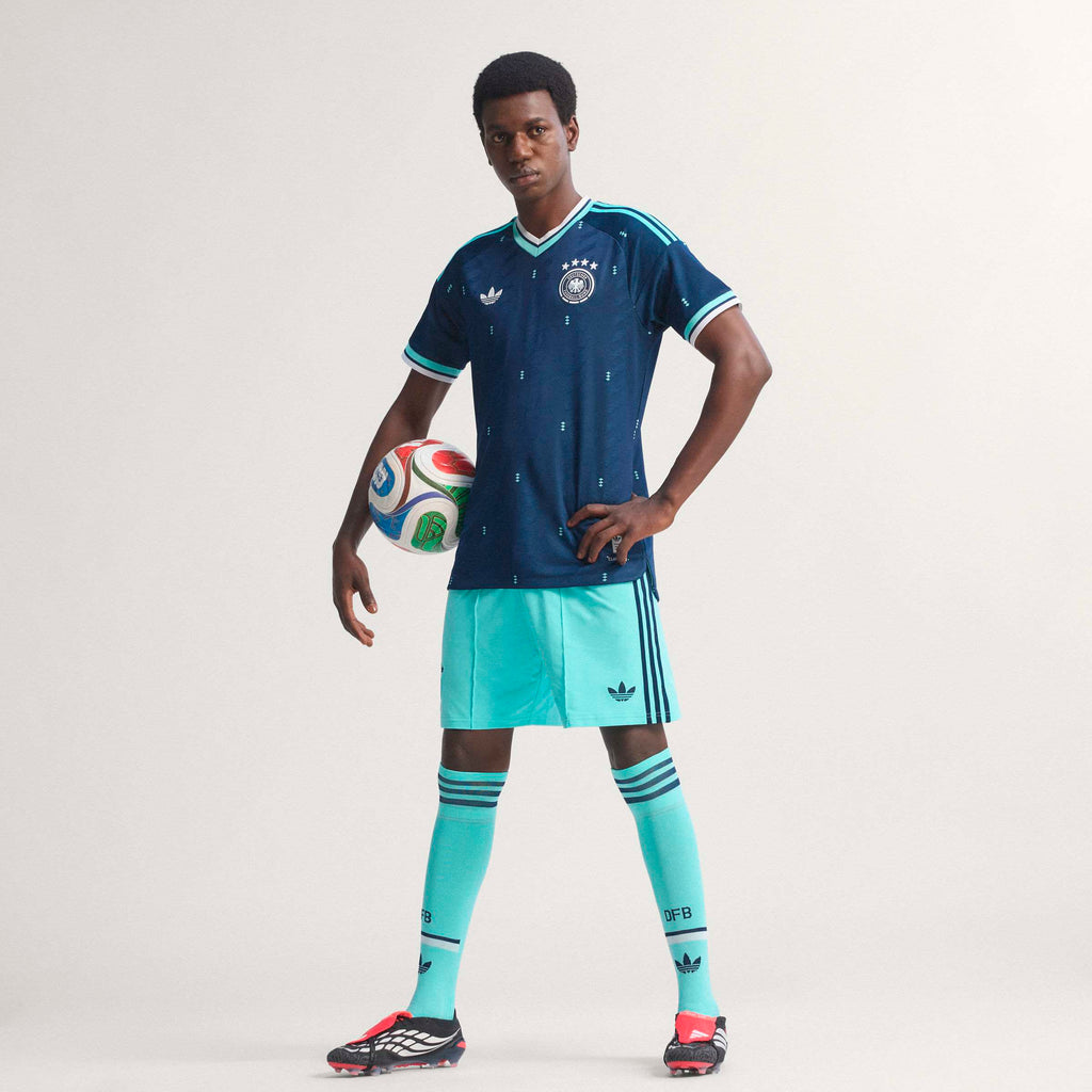 adidas Germany Away Authentic Mens Soccer Jersey 2026 Navy