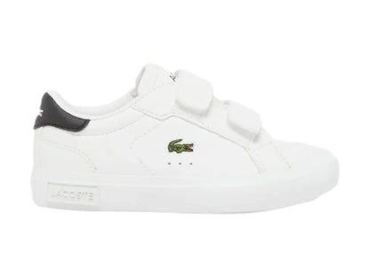 Tenis Lacoste Powercourt Blanco para Niño