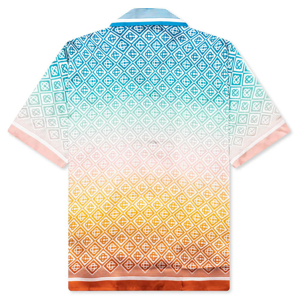 Silk Shirt Diamond Monogram Degrade
