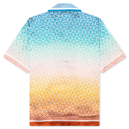 Silk Shirt Diamond Monogram Degrade
