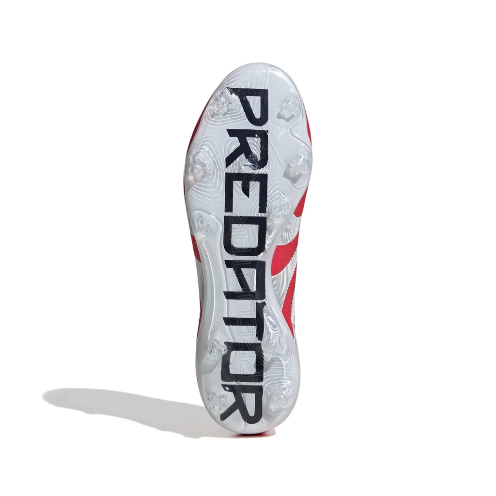 adidas Predator Pro FG Firm Ground Boots Red White