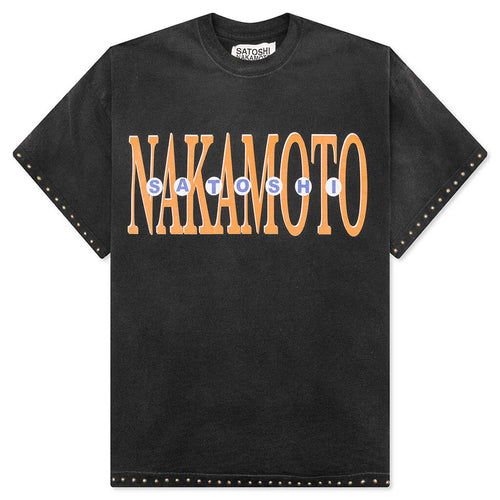 Gameshow Studded Tee Vintage Black