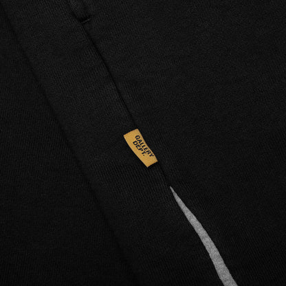Twisted Leg Sweatpant Flare Washed Black Heather Grey